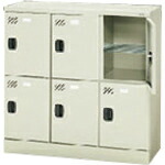 PLUS ( プラス ) 71089)多人数用ロッカー ( KL-L32 LGY ) プラス(株) 【メーカー取寄】 41,258円