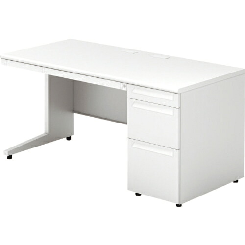 PLUS ( 足し加える ) 669599)US 片袖机 ( US-NS157D-3 WS/W4 ) 【製造会社取寄】