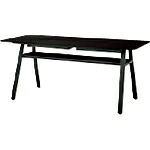 PLUS ( プラス ) 770070)WF カフェテーブル ( WF-2410CT-H BK ) プラス(株) 【メーカー取寄】