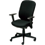 PLUS ( 付け加える ) 697836)事務イス プリセア ( KD-K63SL BK ) 付け加える(株) 【製造業者取寄】 花・ガーデン・DIY-DIY・工具-その他