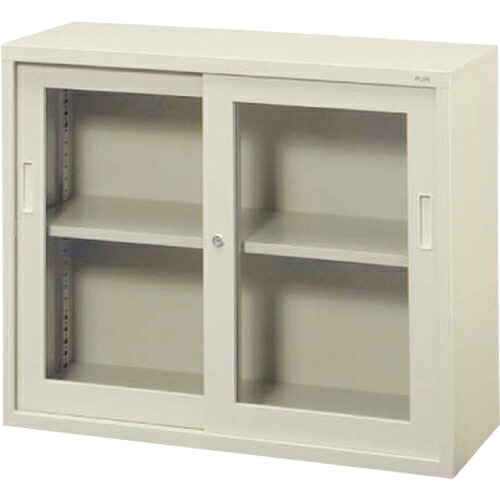 PLUS ( プラス ) 18409)KR 引違い書庫(ガラス戸) ( SG-352FR LGY ) プラス(株) 【メーカー取寄】 40,713円