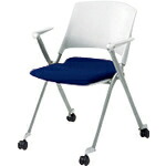 PLUS ( プラス ) 39565)会議イス M-800 ( MB-812SEH NBL ) プラス(株) 【メーカー取寄】