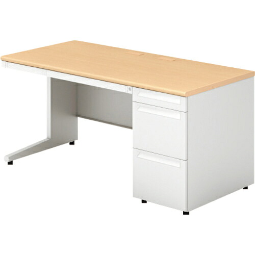 PLUS ( 足し加える ) 669546)US 片袖机 ( US-NS157A-3 WM/W4 ) 【製造会社取寄】