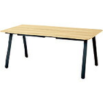 PLUS ( プラス ) 770063)WF カフェテーブル ( WF-1810CT LW ) プラス(株) 【メーカー取寄】
