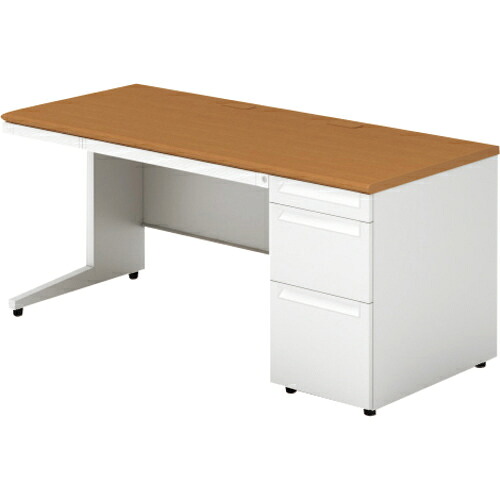 【SALE必要経費】PLUS ( つけ加える ) 669598)US 片袖机 ( US-NS167D-3 T2/W4 ) 【製造業者取寄】