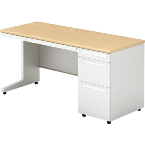 PLUS ( 足し加える ) 669636)US 片袖机 ( US-NS156D-3 WM/W4 ) 【製造業者取寄】