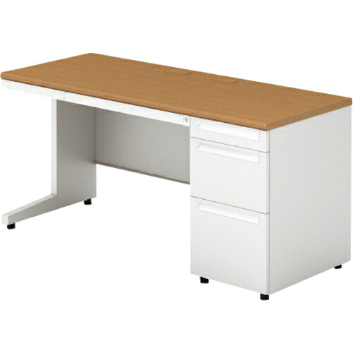 PLUS ( 足し加える ) 669637)US 片袖机 ( US-NS156D-3 T2/W4 ) 【製造業者取寄】