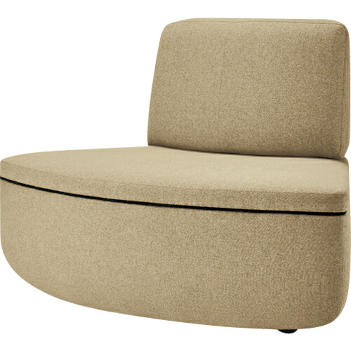 【SALE必要経費】PLUS ( つけ加える ) 51433)WF長椅子 外R印字機 ( LS-WFS1060SS BE ) 【製造業者取寄】