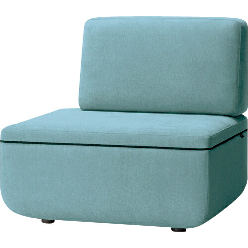 PLUS ( プラス ) 51481)WFソファ 1人掛ワイドR ( LS-WFS14RS CLB ) プラス(株) 【メーカー取寄】 95,617円