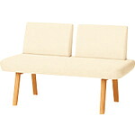 PLUS ( つけ加える ) 40393)LS-5000 2人掛け 肘なし ( LS-5220N BE ) つけ加える(株) 【製造業者取寄】 花・ガーデン・DIY-その他