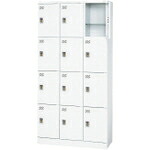 PLUS ( プラス ) 617213)多人数用ロッカー ( KL-H34N W4 ) プラス(株) 【メーカー取寄】 68,746円