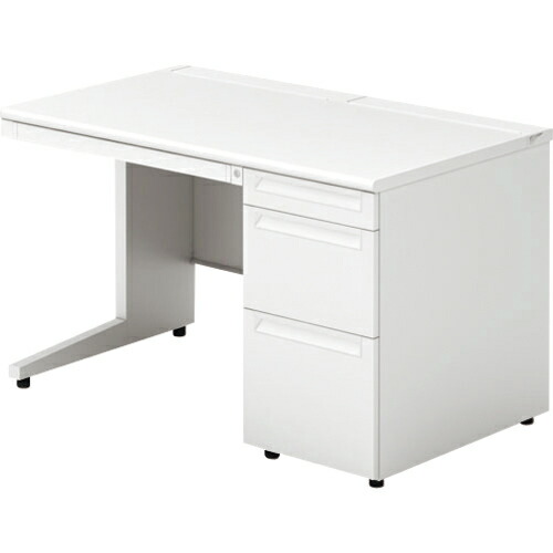 PLUS ( 足し加える ) 775623)US 片袖机 ( US-127DL-3 WS/W4 ) 【製造業者取寄】