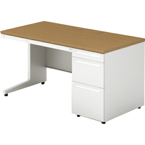 PLUS ( 足し加える ) 669622)US 片袖机 ( US-NS147DL-3 T2/W4 ) 【製造会社取寄】