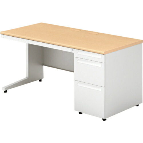PLUS ( 足し加える ) 669600)US 片袖机 ( US-NS157D-3 WM/W4 ) 【製造会社取寄】