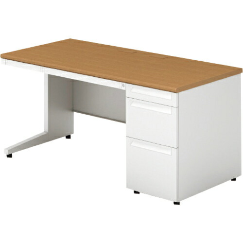 PLUS ( 足し加える ) 669601)US 片袖机 ( US-NS157D-3 T2/W4 ) 【製造会社取寄】
