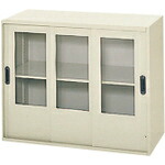 【SALE必要経費】PLUS ( つけ加える ) 615968)LX-5 瑠璃3枚引違い納める庫 ( L5-E70SG LGY ) 【製造業者取寄】