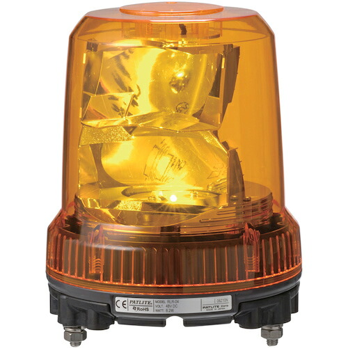 PATLITE ( パトライト ) 強振型LED大型回転させる灯 ( RLR-M1-Y )