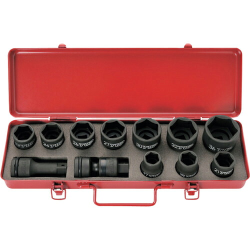 TOP ( トップ工業 ) インパクト用ソケットセット ( PT-1736XUS )