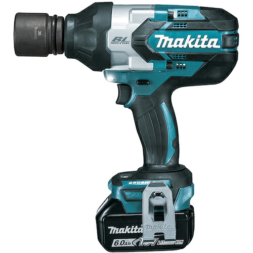 マキタ 申し受ける式差しひびき鍵 18V 最大限度締付トルク800N・m sq19 6.0Ah (本体・バッテリ×2・申し受ける器・入れもの付) ( TW1001DRGX )