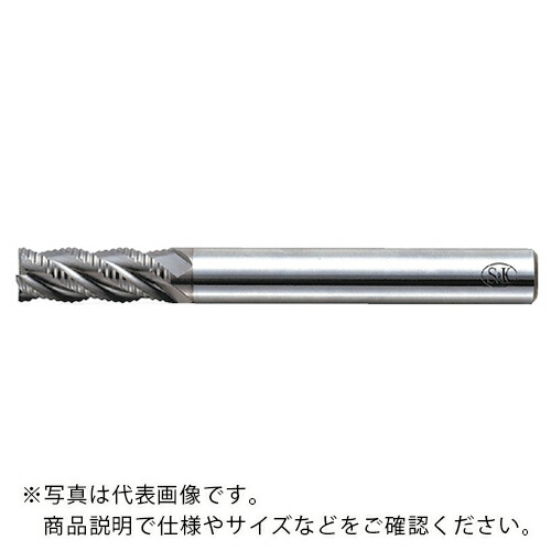 S＆K ( 三興製作所 ) 【お買い得風呂敷き包み】S上塗り ハイスラフィングエンドミル ファインピッチショート刃 5本仕かける品 ( P-XAS10-PACK )