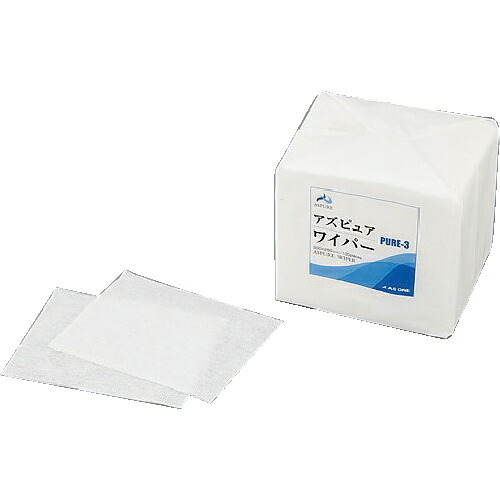 AS ( アズワン ) アズピュアワイパーＰＵＲＥ３ １００枚／袋×３０袋 （３０００枚入） ( 1-4256-02 ) 11,255円