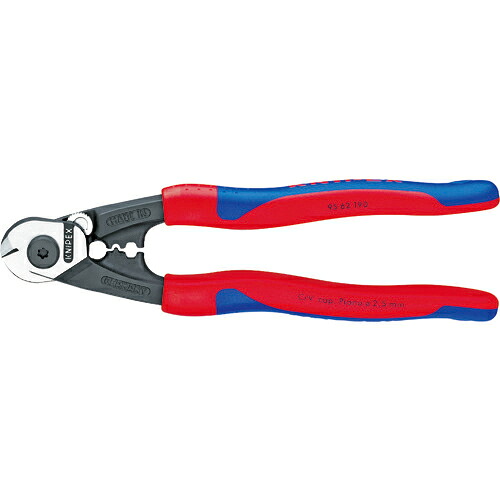 KNIPEX ワイヤーロープカッター ( 9562-190 )｜配管材料プロ トキワ