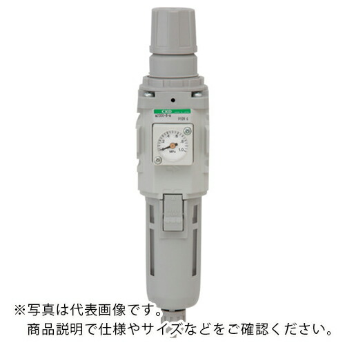 CKD フィルタレギュレータ 白色シリーズ ( W2000-10-W-F1-B3W )