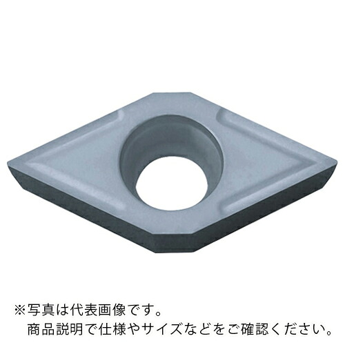京セラ 旋削加工用心付け サーメット TN60 ( DCGT11T301 TN60 ) 【10個仕かける】 花・ガーデン・DIY-切削・研削工具用アクセサリー