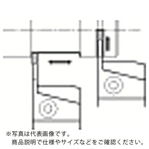 京セラ 深溝入れ処理用ホルダ KGM-T ( KGML2020K-2T17 ) 花・ガーデン・DIY-DIY・工具-その他