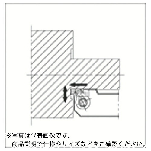 京セラ 小径端面溝入れ加工用ホルダ GFVS-AA ( GFVSL2525M-08AA )
