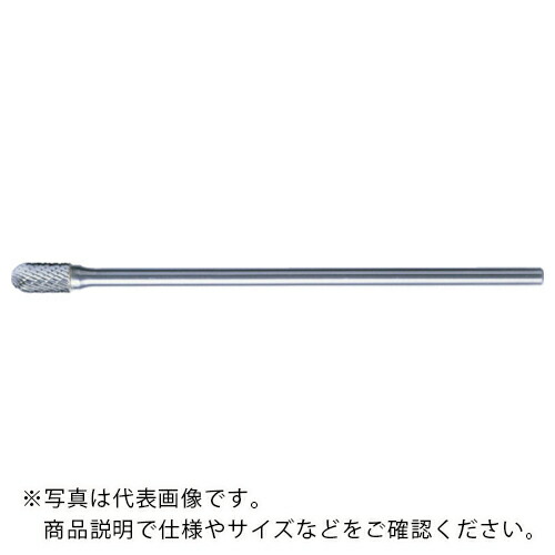 スーパー ( スーパーツール ) スーパー超硬バー ロングシャンク径6mm(円筒型)シングルカット 刃径12.7 ( SB1C08SL )