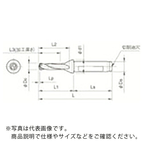 京セラ マジックドリル用ホルダ SF-DRC 加工深さ3×DC ( SF12-DRC080M-3 )