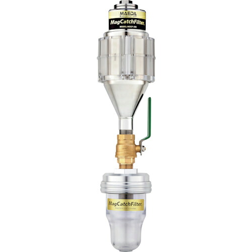 前田シェル マグキャッチフィルター Rc1-1/2 最大流量150L/min ( MGCF-225 ) 169,368円