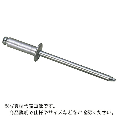 エビ ( ロブテックス ) ブラインドリベット(アルミ/アルミ製) 4-10(1000本入) 箱入 ( NA410 )｜配管材料プロ トキワ
