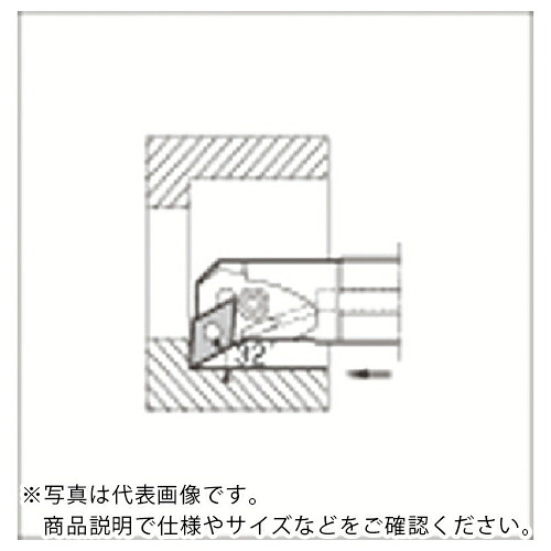 【SALE必要経費】京セラ 口径・奥端面製作用ツインホールバー A-PDUN11 ( A32S-PDUNR11-40 )