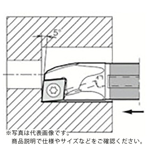 京セラ 口径・奥端面産業用鋼赤ちょうちん S-SCLC-A ( E20S-SCLCL09-22A )