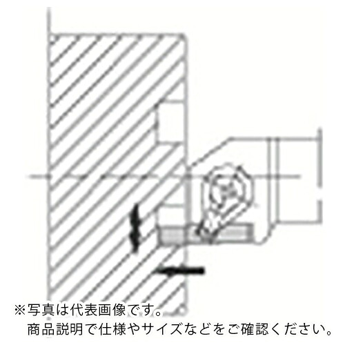 京セラ 端面溝入れ加工用ホルダ GFV ( GFVR2020K-502B )