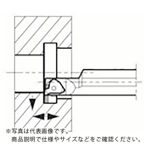京セラ 大内径深溝入れ製作用ホルダ KGIA ( KGIAR3232B-4 )