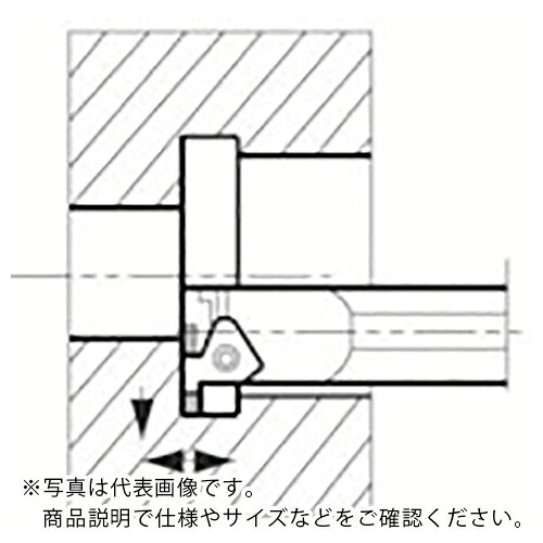京セラ 大内径深溝入れ製作用ホルダ KGIA ( KGIAR4332B-3 )