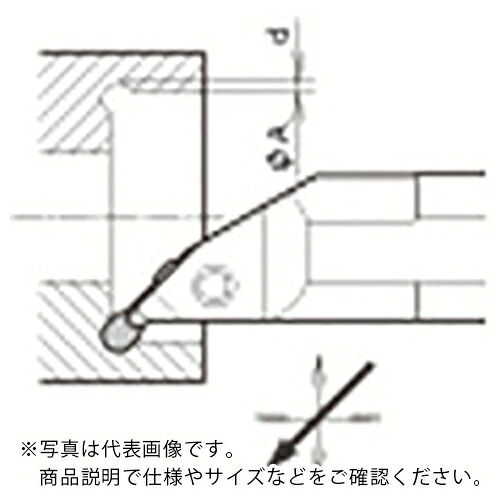 京セラ 大内径ぬすみ溝入れ加工用ホルダ KIGMU-8 ( KIGMUR6540B-8 )