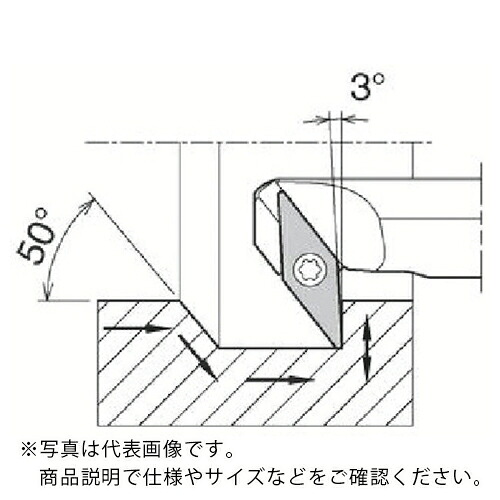京セラ 引き加工用鋼バー S-SVZC(B)-A ( S25S-SVZBL16-34A )