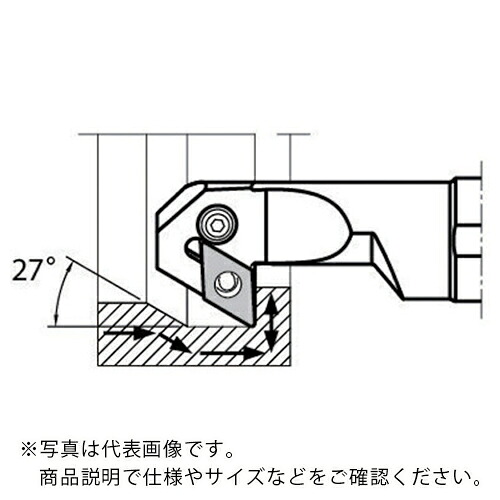京セラ 引き加工用ボーリングバー S-PDZN ( S40T-PDZNL15-54 )