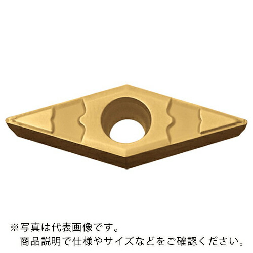 京セラ 旋削加工用チップ CVDコーティング CA515 ( VBMT160404GP CA515 ) 【10個セット】