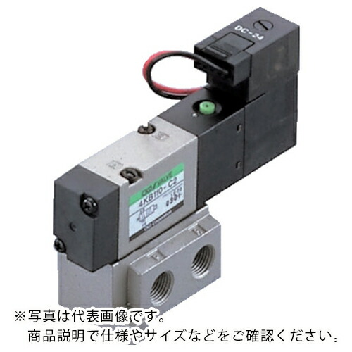 CKD 4Kシリーズパイロット式5ポート弁セレックスバルブ ( 4KB410-10-B-AC200V )
