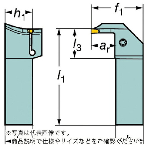 SANDVIK ( サンドビック ) コロカット1・2 突切り・溝入れ用シャンクバイト(480) ( RG123G07-2525C (480) )