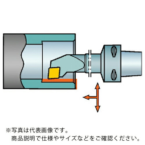 SANDVIK ( サンドビック ) コロマントキャプト コロターン107用切り立てる尖端(410) ( C4-SCLCL-11070-09 (410) )