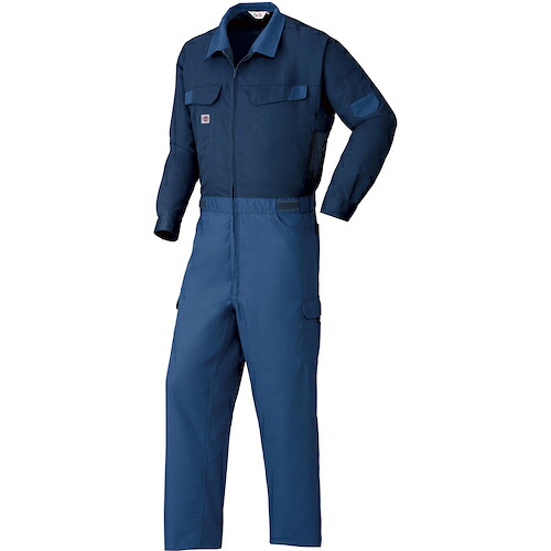 【SALE通貨価値】AUTO－BI ( 山田辰 ) SS(春夏)青写真 冷房装置つなぎ服[[R上]]001ネイビーブルー S大きさ ( 9920-001-S )