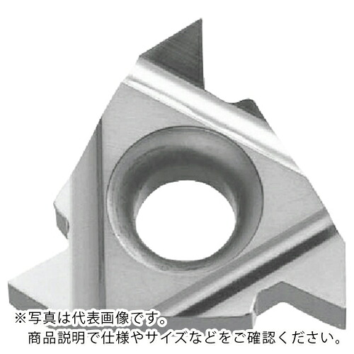 京セラ 外径ねじ切り加工用チップ (汎用60°、メートルねじ M、ユニファイねじ UN) TC60M ( 16ER6001 TC60M ) 【10個セット】
