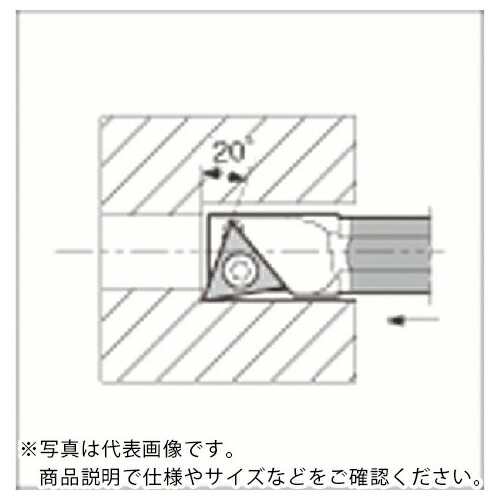 京セラ 口径・奥端面産業用超硬防振赤ちょうちん C-STXP(B) ( C10X-STXPR09-11 )