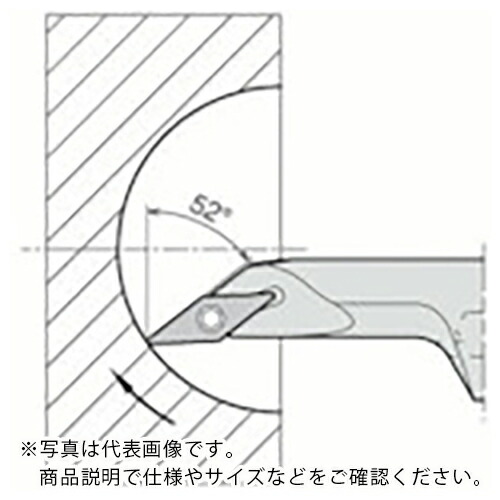 京セラ 内径球面・奥端面・倣い加工用エクセレントバー A-SVJP/C/B-AE ( A16Q-SVJCL08-20AE )